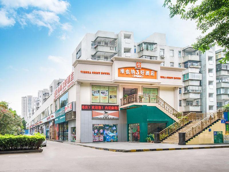 Vienna 3 Best Hotel Shenzhen Shazui Road Branch Exteriör bild